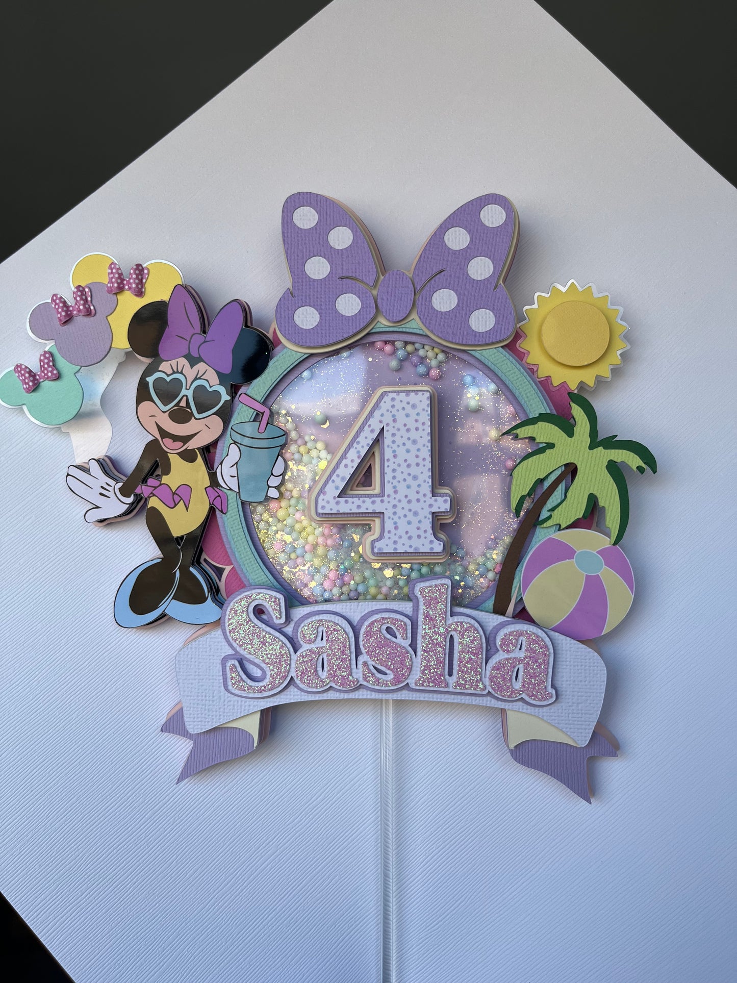 Minnie Mouse Cake Topper