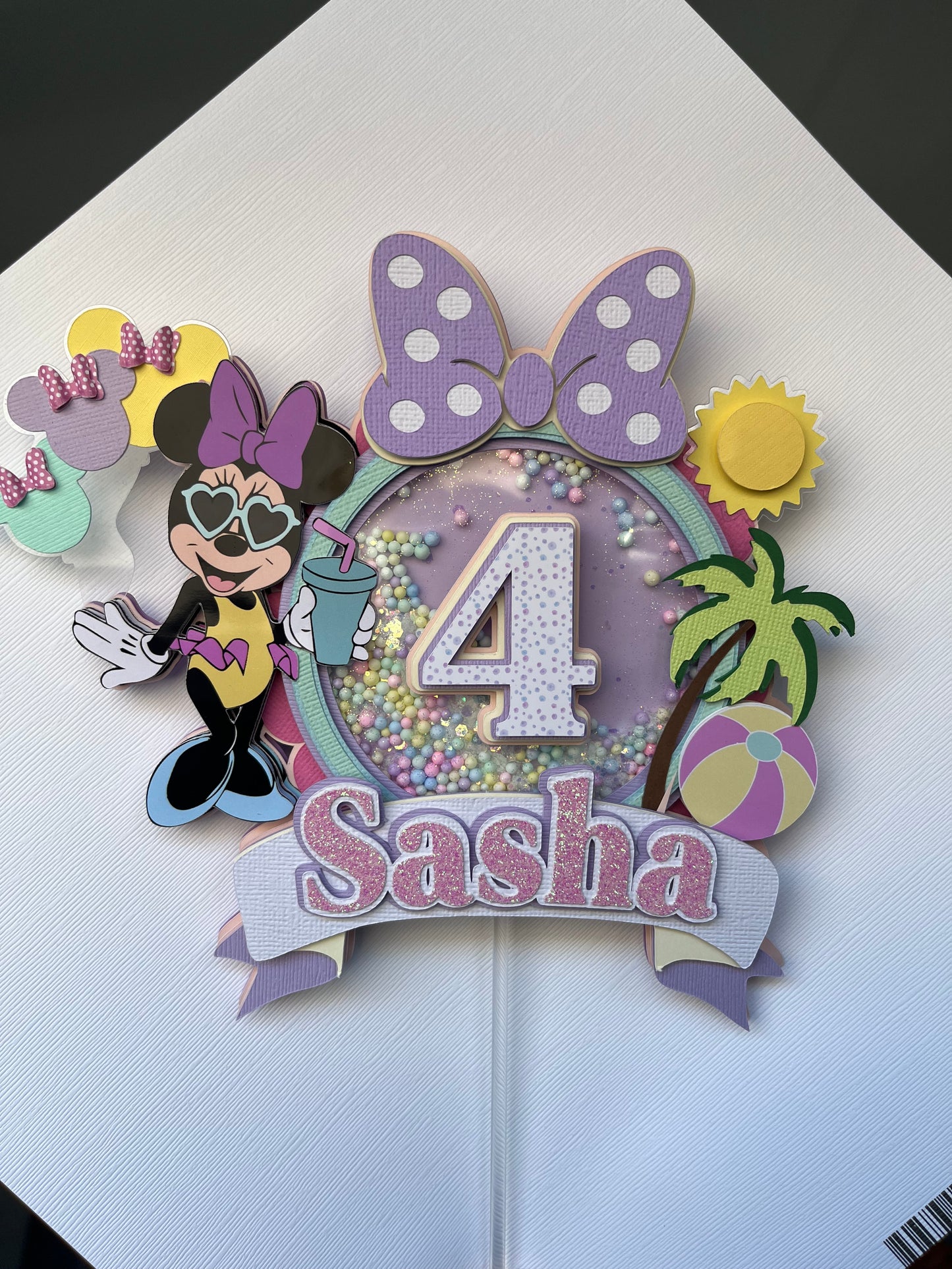 Minnie Mouse Cake Topper
