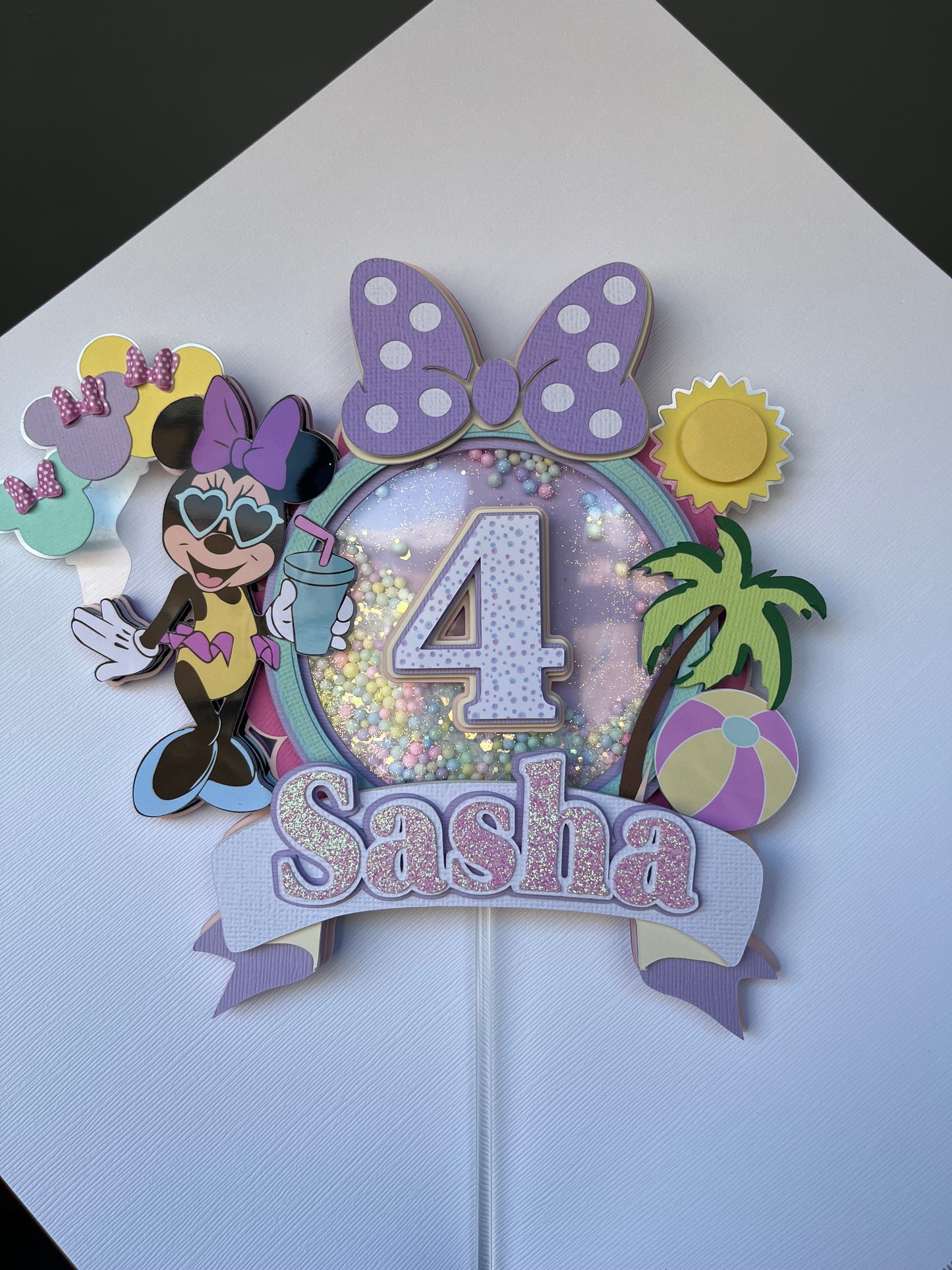 Minnie Mouse Cake Topper