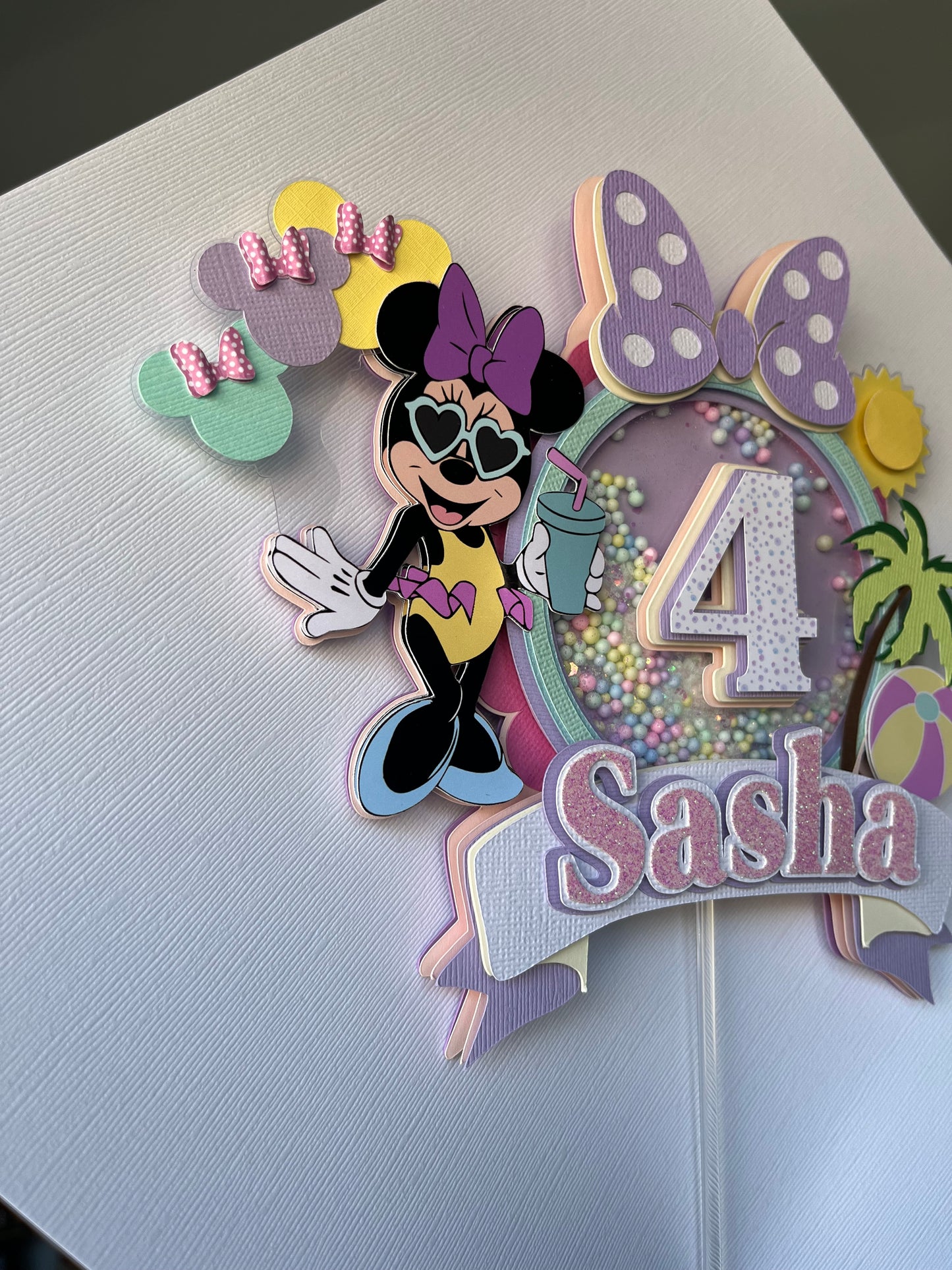 Minnie Mouse Cake Topper