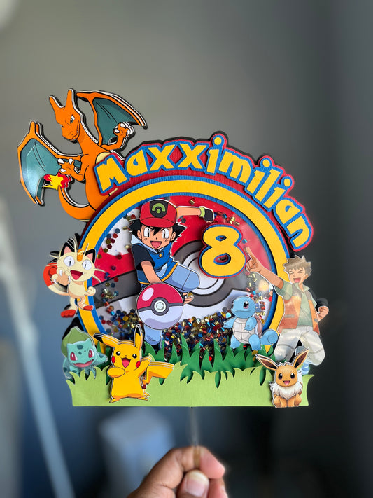 Pokemon Cake Topper