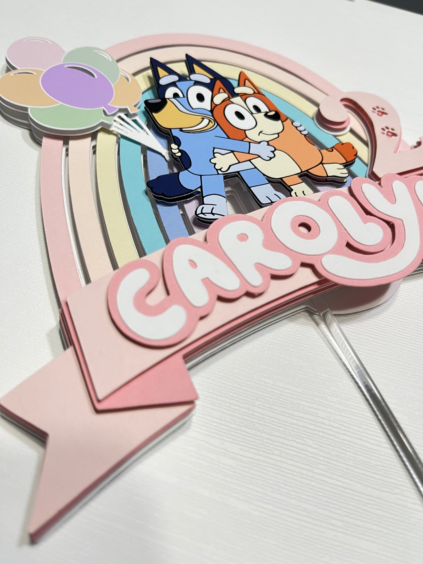 Bluey Cake Topper