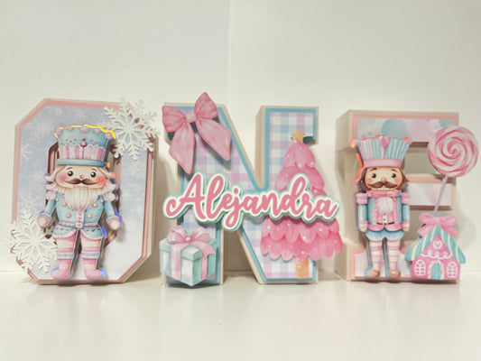 Nutcracker 3D letter