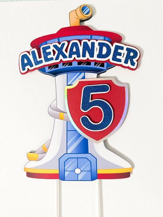 Paw Patrol Cake Topper