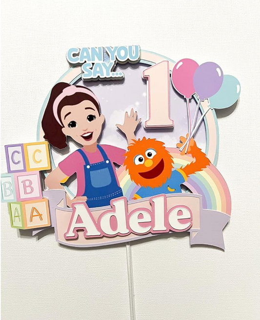 Ms Rachel Cake Topper